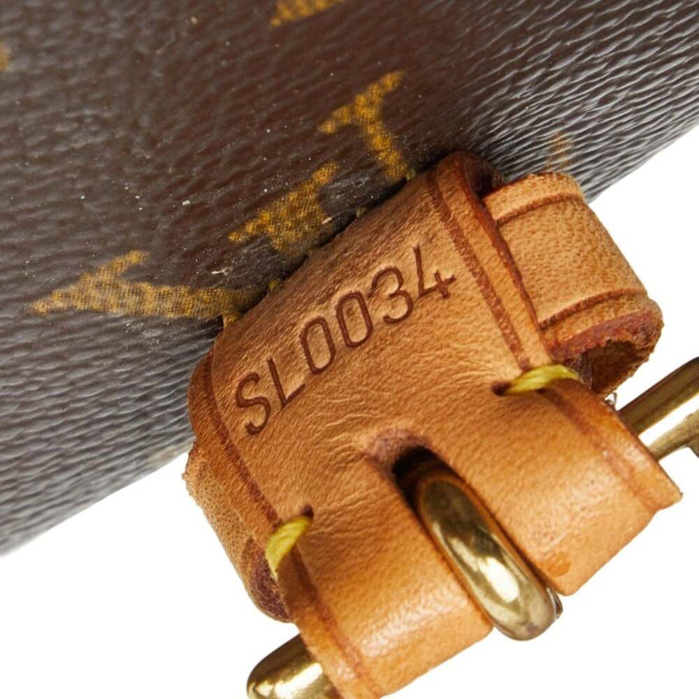 LOUIS VUITTON Brown Monogram Leather Shoulder Bag - Picture 12 of 13